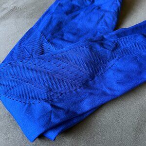 Fabletics - Bright Royal Blue Sculpknit High Waist Leggings - Size L